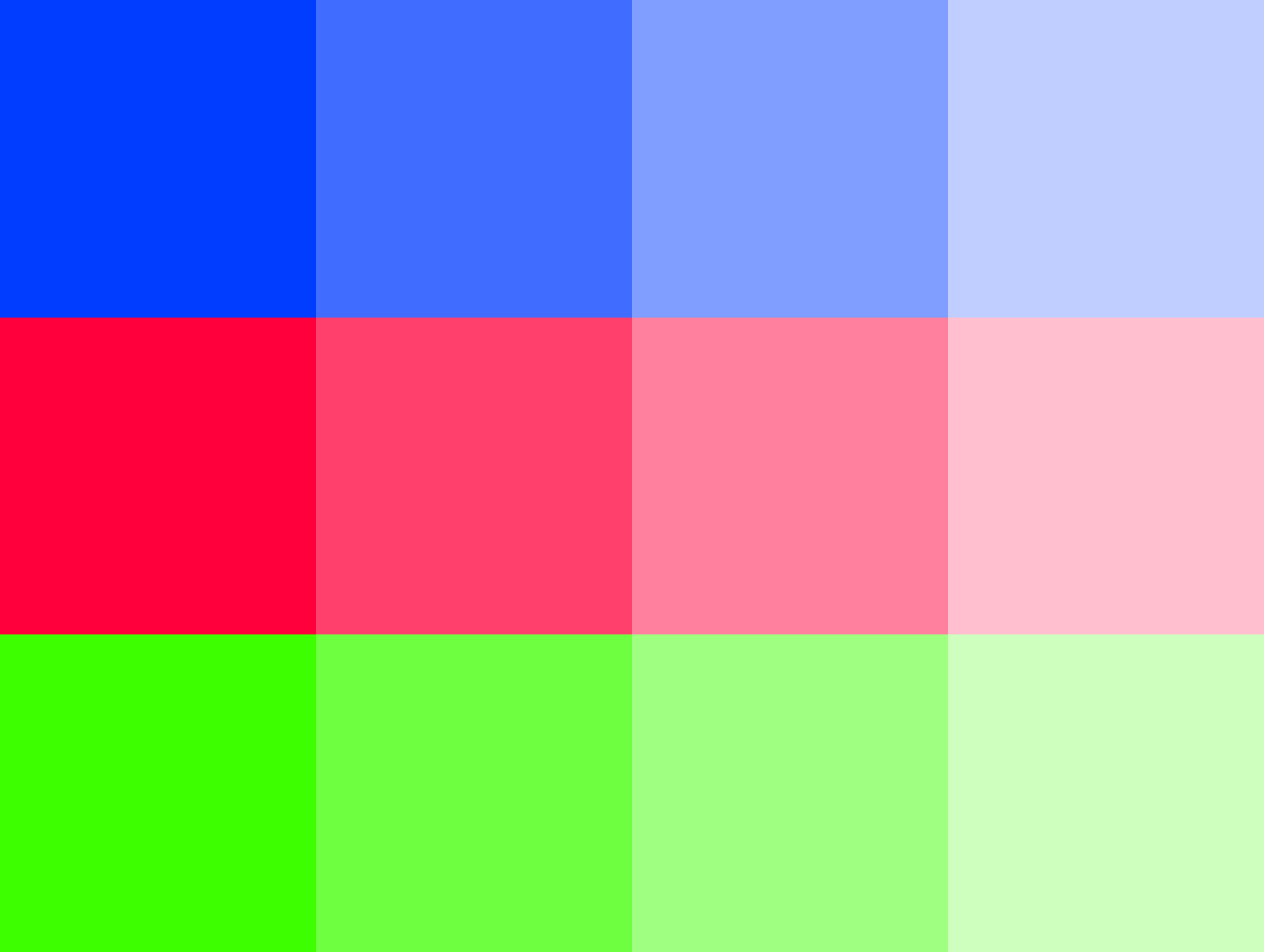 Triadische Farbpalette