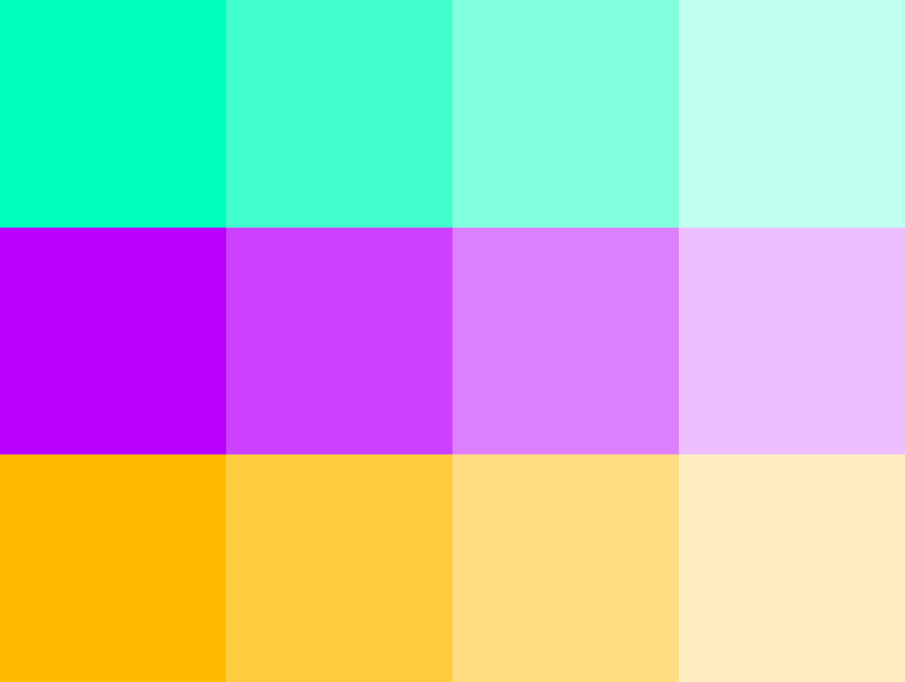 Triadische Farbpalette